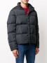 Emporio Armani Gewatteerd donsjack met jacquard Blauw - Thumbnail 3