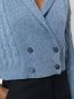 Emporio Armani Vest met dubbele rij knopen Blauw - Thumbnail 5