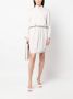 Emporio Armani Gedrapeerde blousejurk Beige - Thumbnail 2