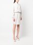 Emporio Armani Gedrapeerde blousejurk Beige - Thumbnail 3