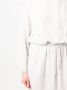 Emporio Armani Gedrapeerde blousejurk Beige - Thumbnail 5