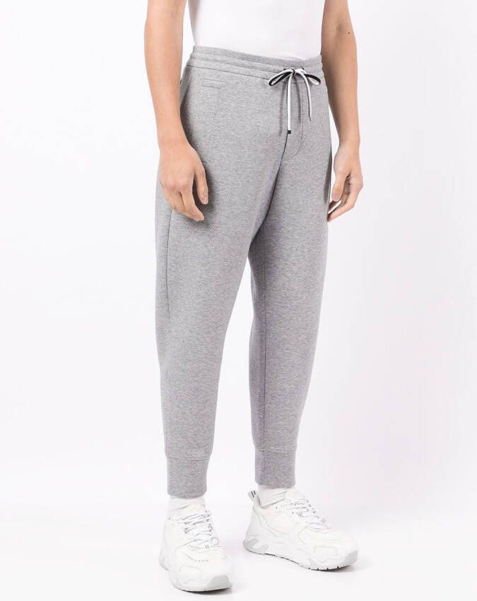 Emporio Armani Elastische trainingsbroek Grijs