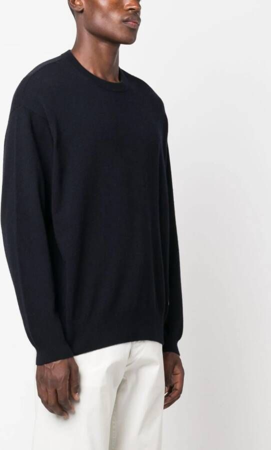 Emporio Armani Fijngebreide trui Blauw