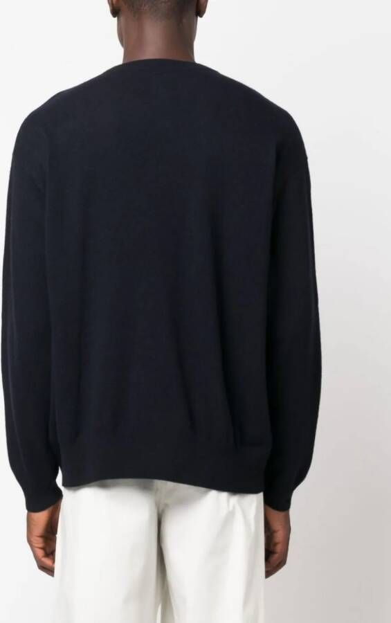 Emporio Armani Fijngebreide trui Blauw