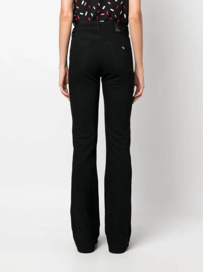 Emporio Armani Flared jeans Zwart