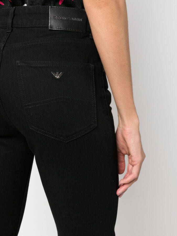 Emporio Armani Flared jeans Zwart