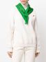 Emporio Armani Fluwelen sjaal Groen - Thumbnail 2