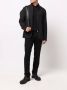 Emporio Armani Gebreid poloshirt Zwart - Thumbnail 2