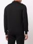 Emporio Armani Gebreid poloshirt Zwart - Thumbnail 4
