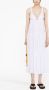 Emporio Armani Gelaagde mouwloze jurk Wit - Thumbnail 2