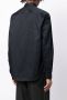 Emporio Armani geometric-print long-sleeve shirt Blauw - Thumbnail 4