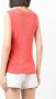 Emporio Armani Geribbelde tanktop Roze - Thumbnail 4