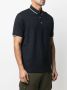 Emporio Armani Getextureerd poloshirt Blauw - Thumbnail 3