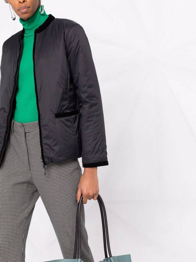 Emporio Armani Omkeerbaar jack Zwart