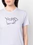 Emporio Armani T-shirt met print Paars - Thumbnail 5