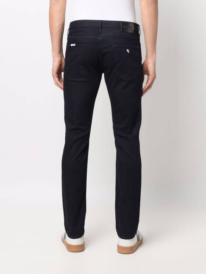 Emporio Armani J06 slim-fit jeans Blauw
