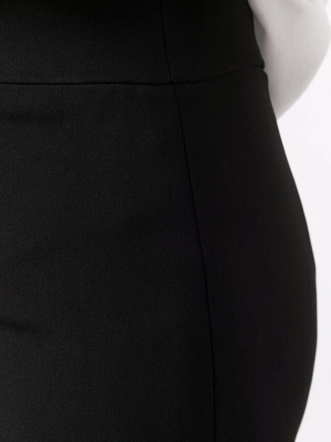 Emporio Armani High waist midi-rok Zwart