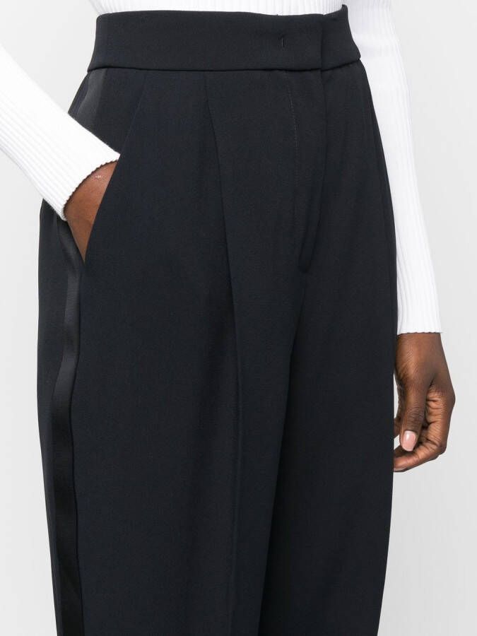 Emporio Armani High waist pantalon Blauw