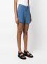 Emporio Armani High waist shorts Blauw - Thumbnail 3