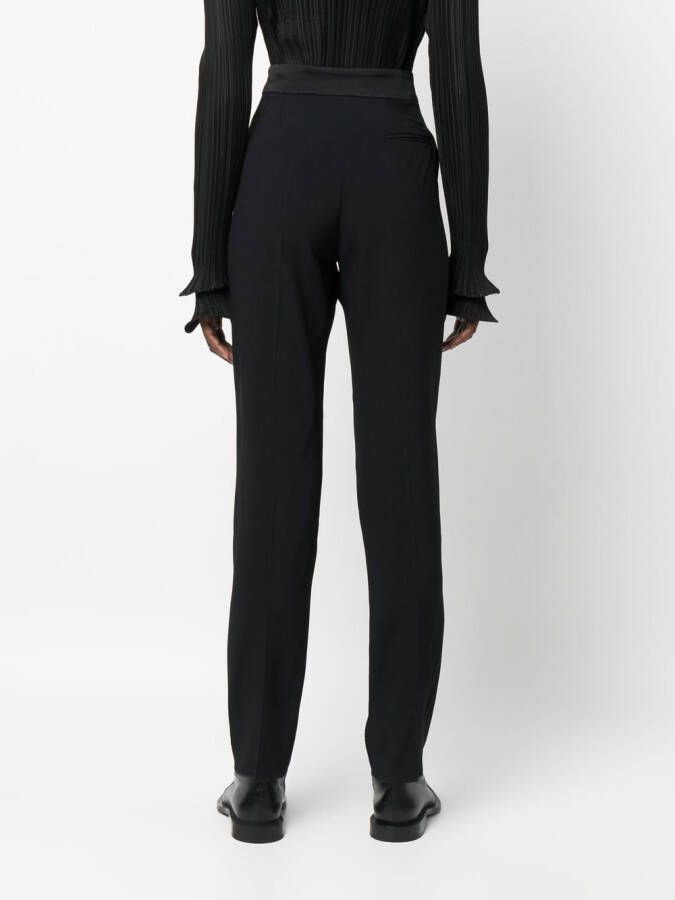 Emporio Armani High waist broek Zwart