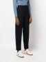 Emporio Armani High waist broek Blauw - Thumbnail 3