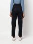Emporio Armani High waist broek Blauw - Thumbnail 4