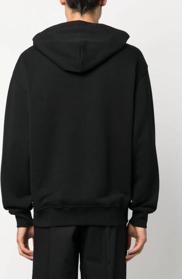 Emporio Armani Hoodie met logopatch Zwart
