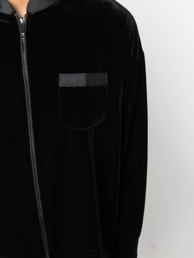 Emporio Armani Jack met capuchon Zwart