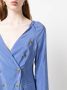 Emporio Armani Jack met dubbele rij knopen Blauw - Thumbnail 5