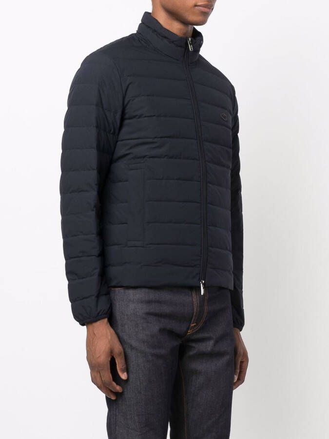 Emporio Armani Jack met logopatch Blauw
