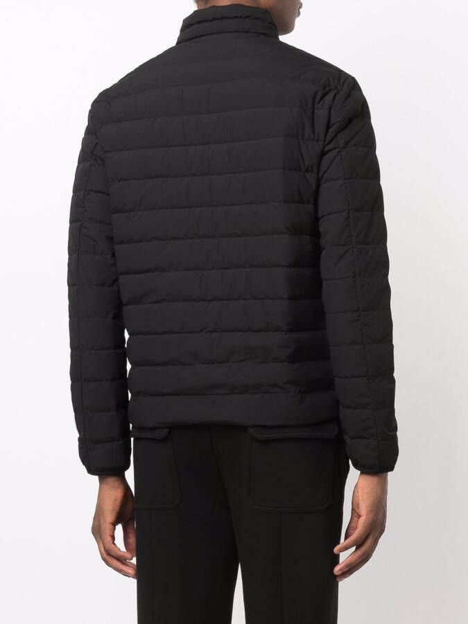Emporio Armani Jack met logopatch Zwart