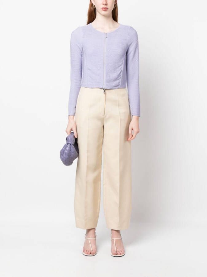 Emporio Armani Jack met rits Paars