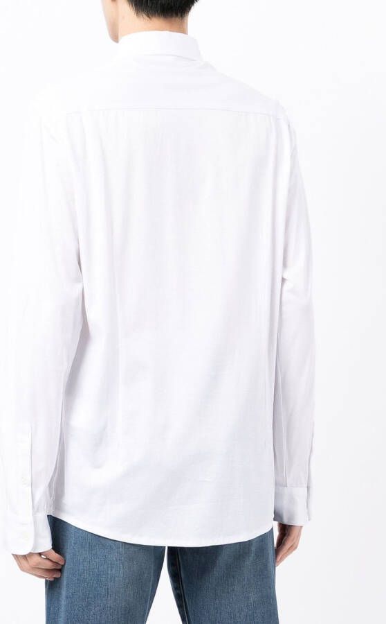Emporio Armani Jersey overhemd Wit