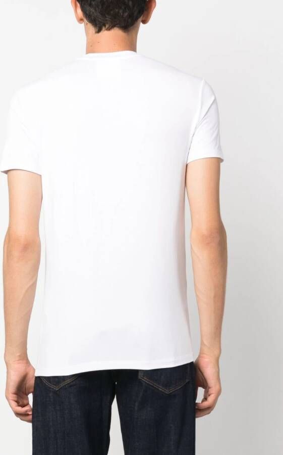 Emporio Armani Jersey T-shirt Wit