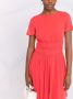 Emporio Armani Jurk met A-lijn Rood - Thumbnail 5