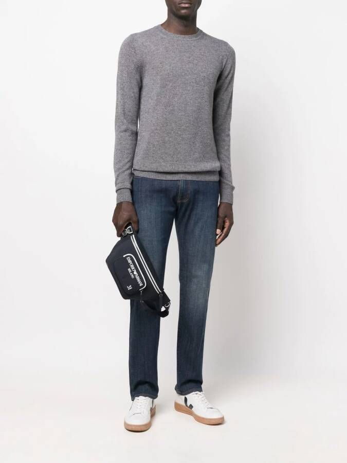Emporio Armani Kasjmier trui Grijs