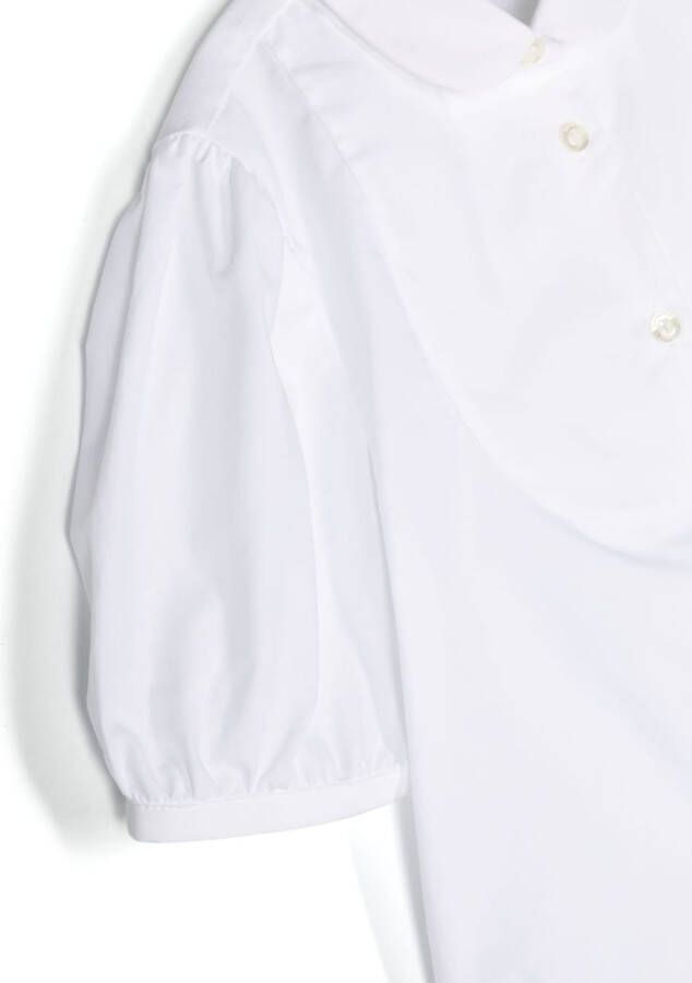 Emporio Armani Kids Shirt met bies Wit