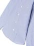 Emporio Ar i Kids Shirt met geborduurd logo Blauw - Thumbnail 3
