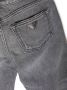 Emporio Ar i Kids Gerafelde jeans Zwart - Thumbnail 3