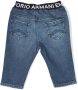 Emporio Ar i Kids Jeans met logoband Blauw - Thumbnail 2