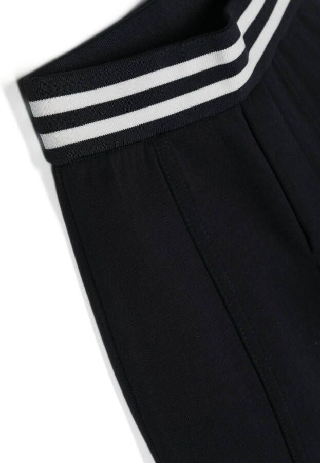 Emporio Armani Kids Legging met elastische taille Blauw