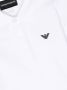 Emporio Ar i Kids Poloshirt met logo-reliëf Wit - Thumbnail 3