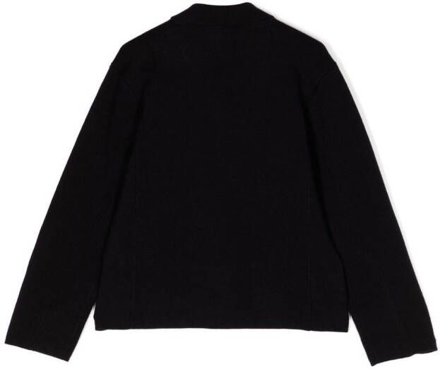 Emporio Armani Kids Blazer met geborduurd logo Zwart