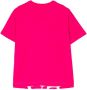 Emporio Ar i Kids T-shirt met logoprint Roze - Thumbnail 2