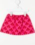 Emporio Ar i Kids Plooirok met logoprint Rood - Thumbnail 2