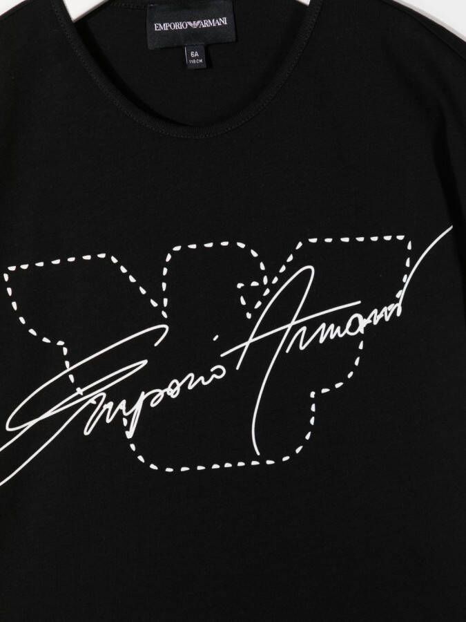 Emporio Armani Kids Set van twee T-shirts Wit