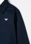 Emporio Ar i Kids Shirt met logo Blauw - Thumbnail 3