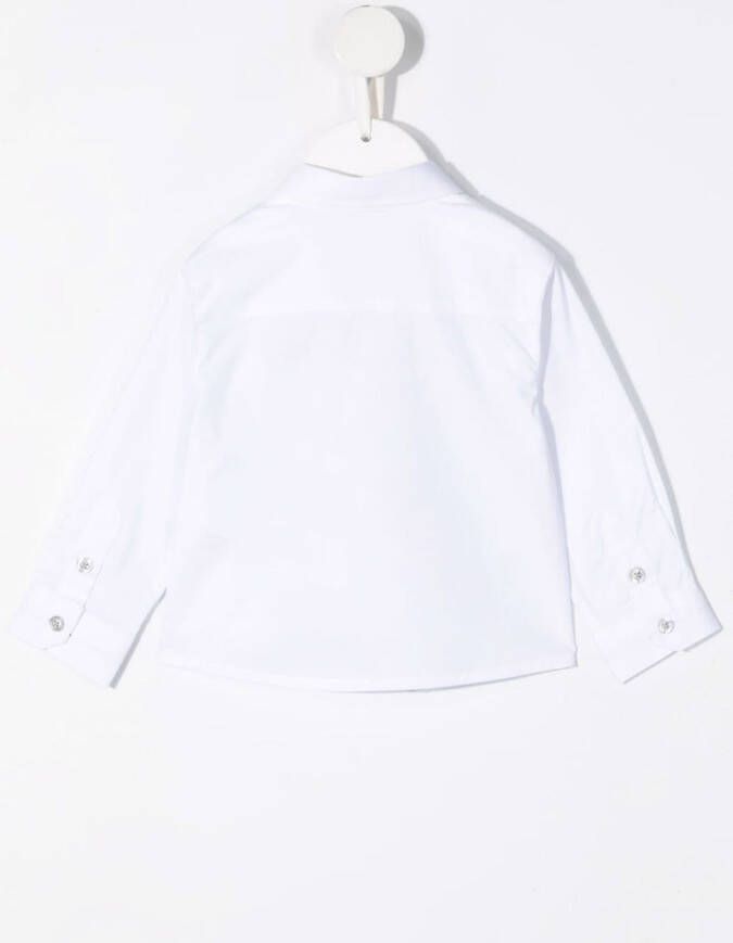 Emporio Armani Kids Shirt met logo Wit