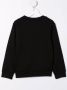 Emporio Ar i Kids Sweater met logoprint Zwart - Thumbnail 2