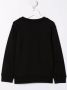 Emporio Ar i Kids Sweater met logoprint Zwart - Thumbnail 2